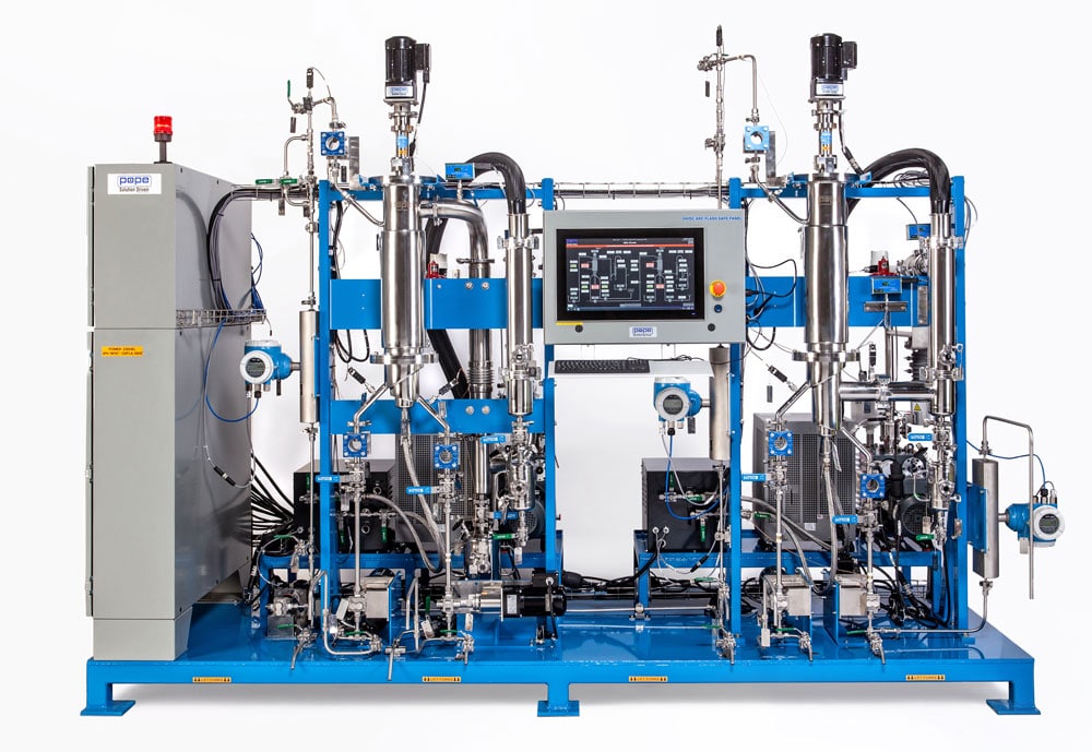 10 kg/hr cannabinoid distillation system