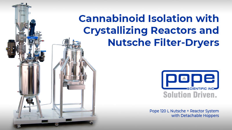 isolation crystallizing reactors and nutsche filter dryers