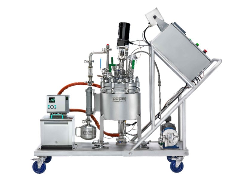 portable decarboxylation reactor for chemical processing