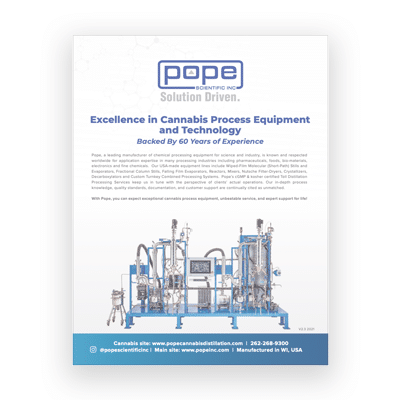 Pope Cannabis Processing Brochure