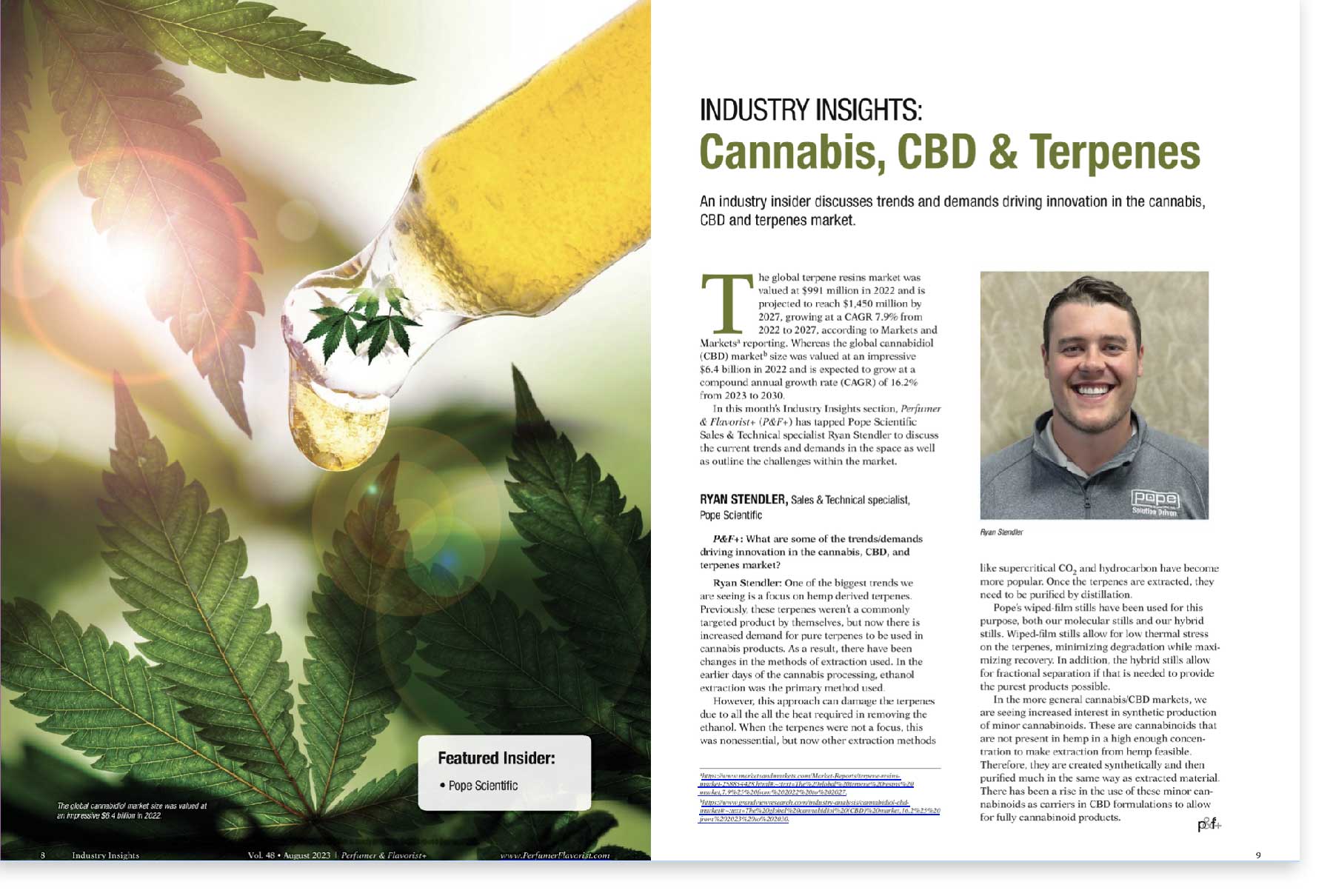 Article: Industry Insights - Cannabis, CBD and Terpenes